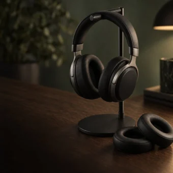 Stands and ear pads